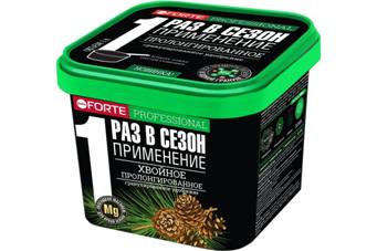  Удобрение для хвойных 1л ведро гранул c кремнием Bona Forte (у12)