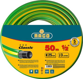  Шланг d1/2*50м RACO CLASSIC 40306-1/2-50  зел 20атм