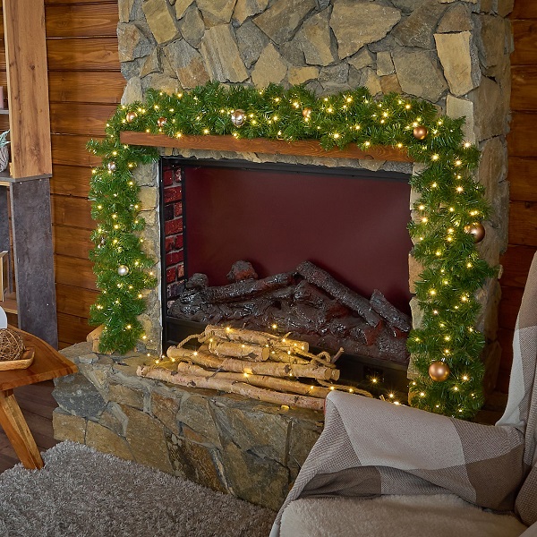  Гирлянда св/д Роса 20м 200LED тепл белый/провод зеленый IP20 ULD-S2000-200/DGA WARM WHITE DEW