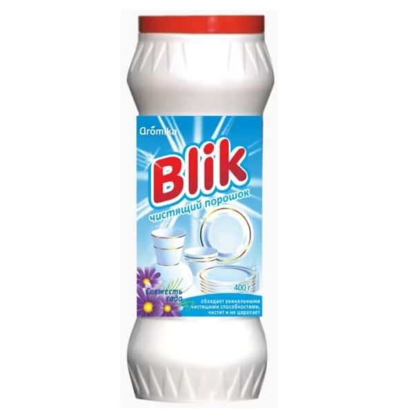  Чистящие средство 400г Свежесть сада порошок Blik