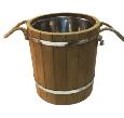  Запарник 15л липа нержавеющая вставка термо Б046