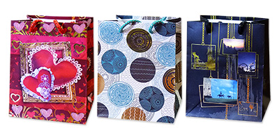  Пакет подар 11,1*13,7*6,2см бумажн 25686 Антелла