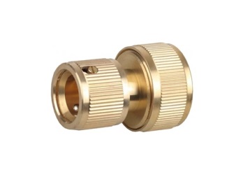  Соединитель для шланга 3/4" шланг-насадка латунь 8-426126 GRINDA  