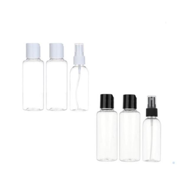  Набор бутылочек 3шт (2 - 100 мл 1 - 80мл) ЮНИLOOK 2 цвета MC-02