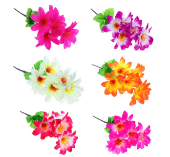  Букет иск. цветов разноцв. 6 цветов Ladecor 535-154