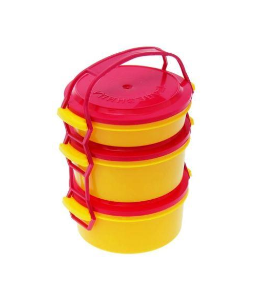  Контейнер 3х-ярусн Трапезница Радиан