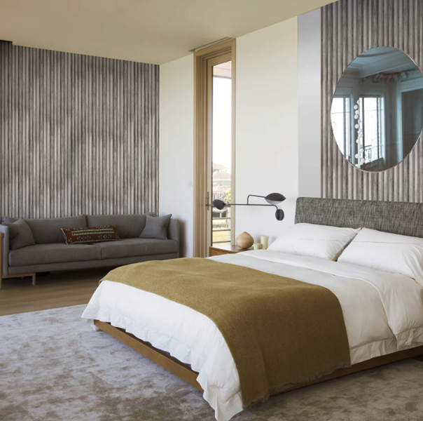  Панель 2900х166х24мм реечн Legno Санторини серый 