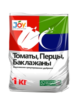 Удобрение для томатов, перцев, баклажанов 1кг Joy