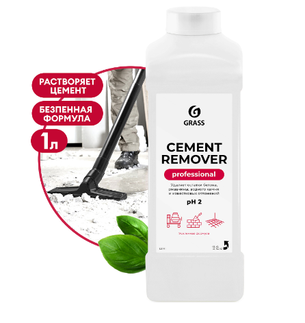  Средство для очистки после ремонта 1л Cement Remover кислотн 125441