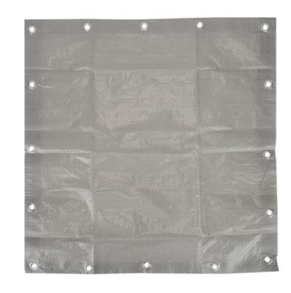  Тент 6*8м пл. 60г/м2 Урожайная сотка серый