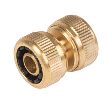  Муфта для шланга 3/4" латунь LYM5818С Листок