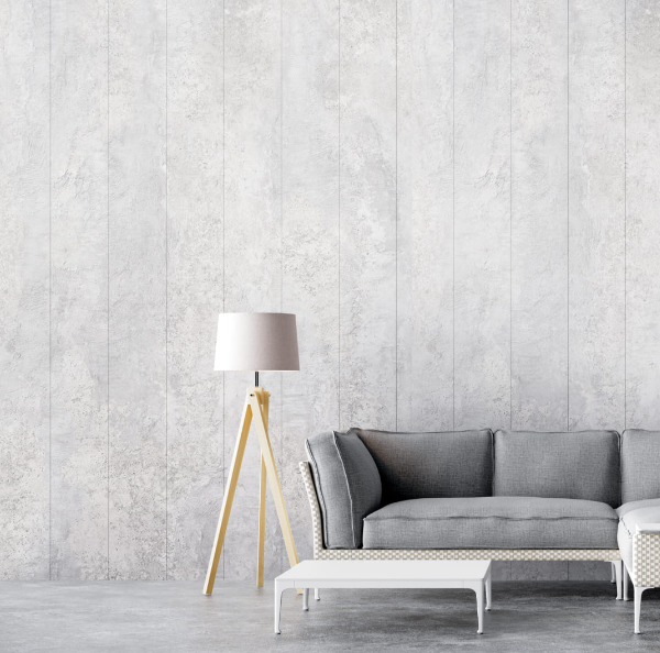  Панель МДФ 2700х200х6мм Бетон Чикаго Stella Premium