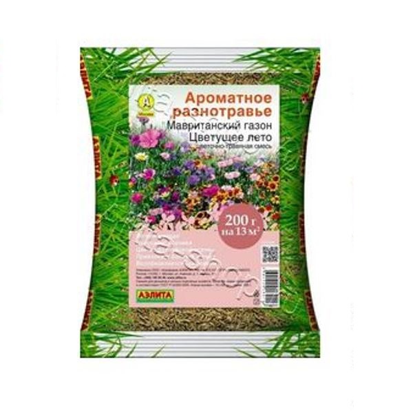  Цветущий (мавританский) газон 200г Цветущее лето цв. Аэлита 