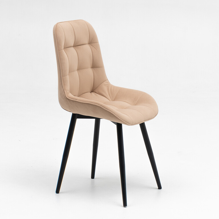  Стул Румба 510x530x870мм Dream Sand опора 2 черная, макс.нагрузка 150кг.