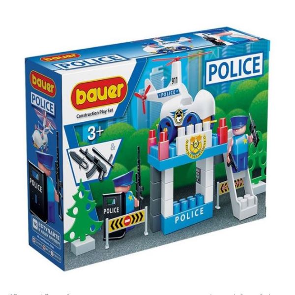  Конструктор Bauer 629 Полиция вертолетная площадка 524-575