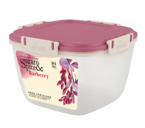  Контейнер д/продук 1,35л гермет.квадр брусн SE224410054 Barberry 