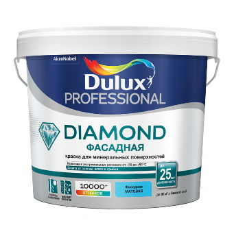  Краска DX Professional Diamond фасад гладкая мат.BC 4.5л.