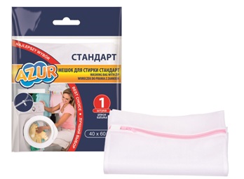  Мешок для стирки белья 40*60см Стандарт 912430 Азур Йорк 