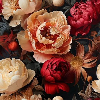  Клеенка  1,40х20м ткань с пвх покрыт. Grace STS1121