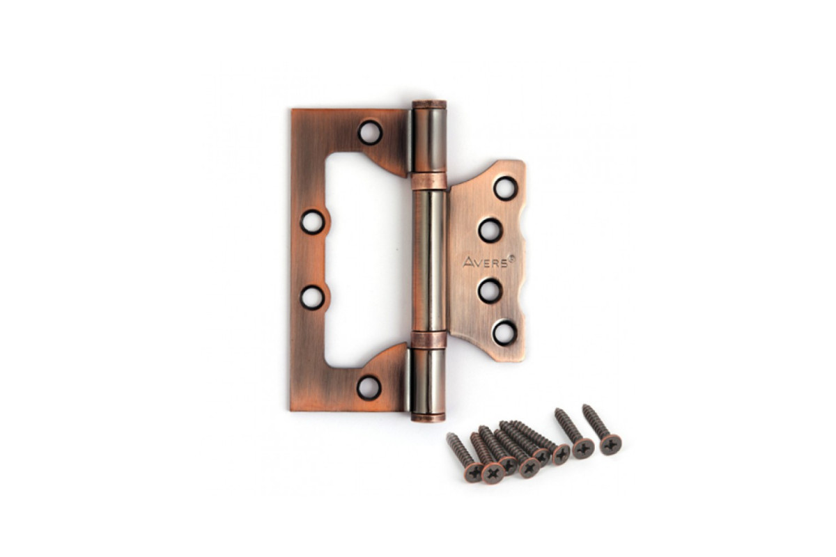  Петля без врезки 100*75*2,5-B2-AC медь AVERS