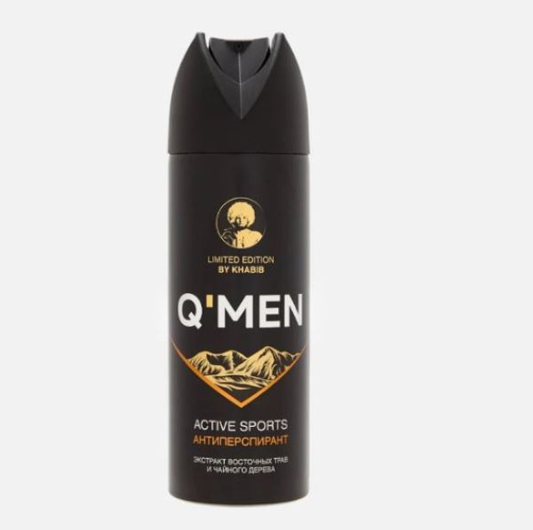  Дезодорант спрей 200мл QMEN Active Sport 