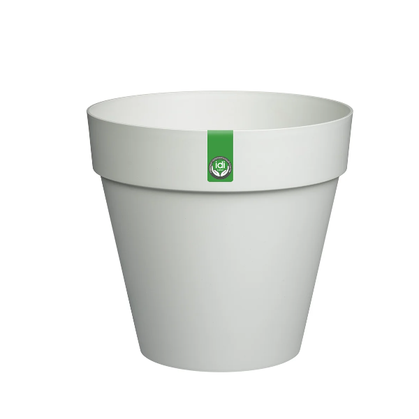  Горшок для цветов 10л Tarragon со вставкой светло-серый 221610621/03