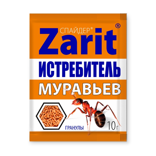  Средство от муравьев Истребитель Спайдер 10г 24771 Зарит (50)