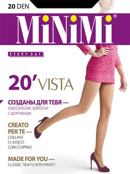  Колготки жен. Minimi Vista 20DEN р.4 caramello