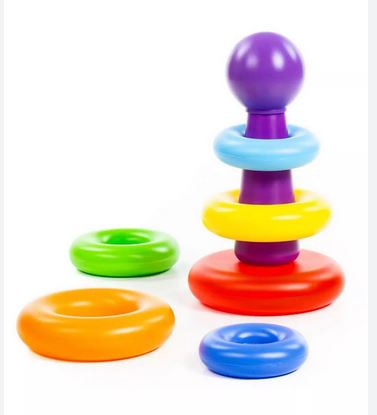  Пирамидка Колечко-шар 8 эл h-240мм