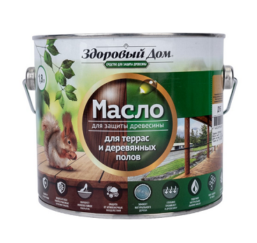  Масло для террас Zerwood MDT 1,8л дуб Ижсинтез (у6)