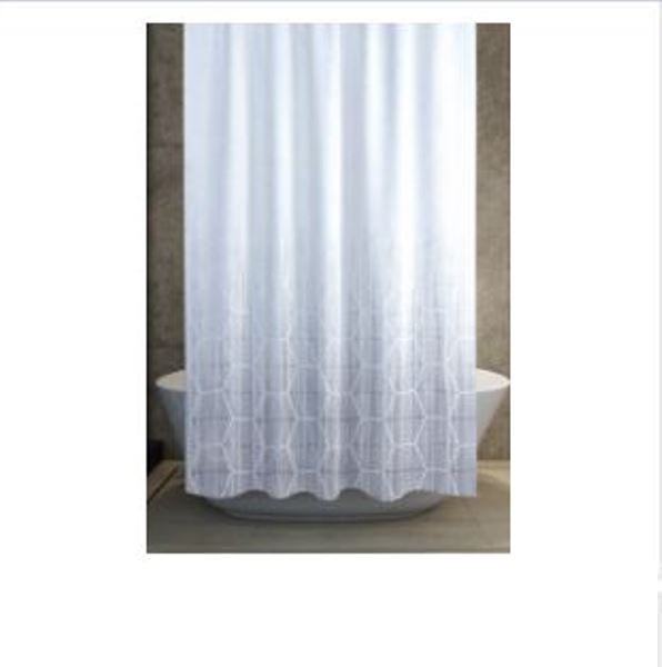  Штора для ванн 180*200 Соты BT-829207