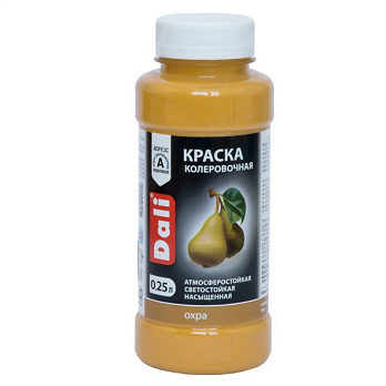  Колеровочная краска охра 0,25л DALI арт.20268 Рогнеда