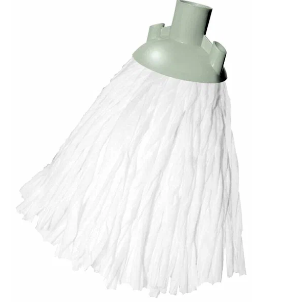  Насадка на швабру вискоза 60*155*415мм белая Мега Йорк 078010