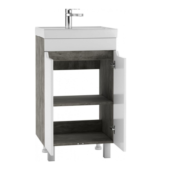  Тумба 500мм Енисей50 Мечта б/ящика бетон DM2329/2331T Айсберг