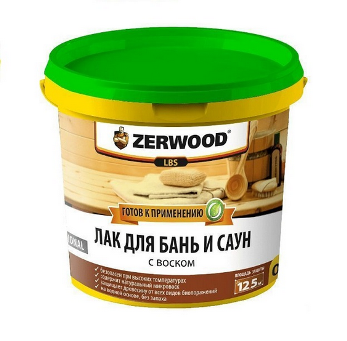  Лак для бани и сауны 2,5кг Ижсинтез Ж Zerwood LBS