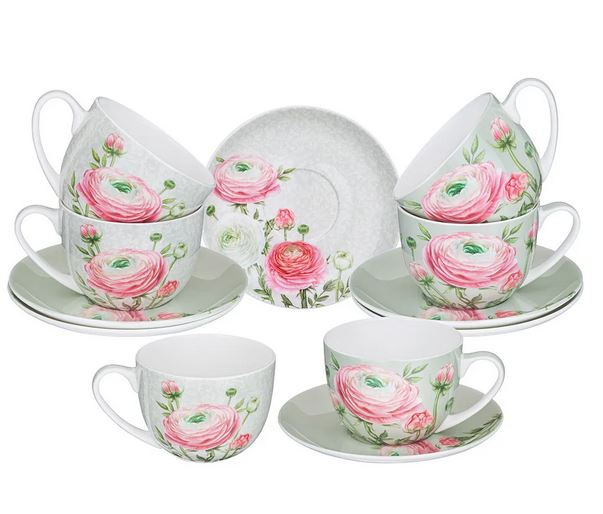  Набор чайный 12пр 330мл Sentiment Lefard