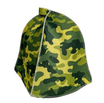  Шапка банная Камуфляж ББ 10926