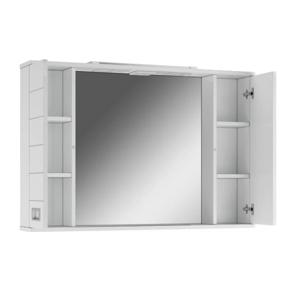  Шкаф-Зеркало 67*1000мм Cube100 эл. DC5013HZ Домино