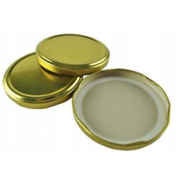  Крышка для консервирования винтовая твист-100 Елабуга золото (уп.8шт)