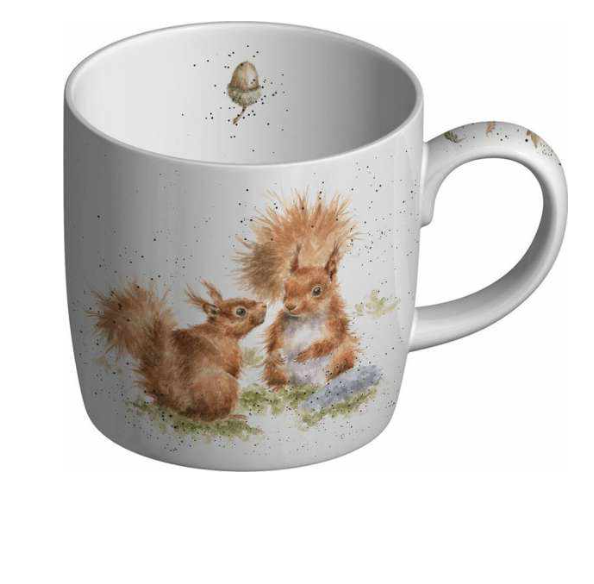  Кружка 310мл К/фарфор Забавн.фауна Белочки подружки Royal Worcester RWC MMOT5629-XT-1