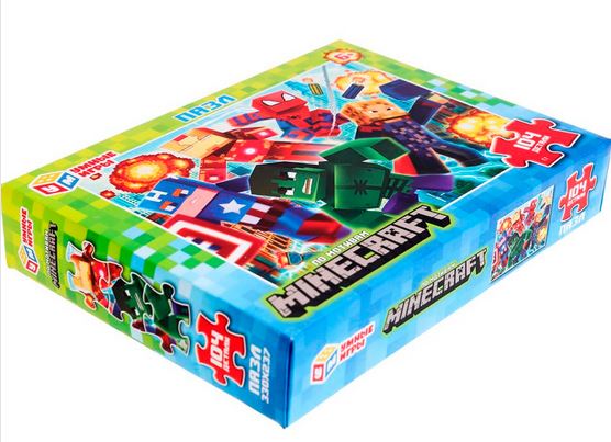  Пазл 104 по мотивам Minecraft 385117