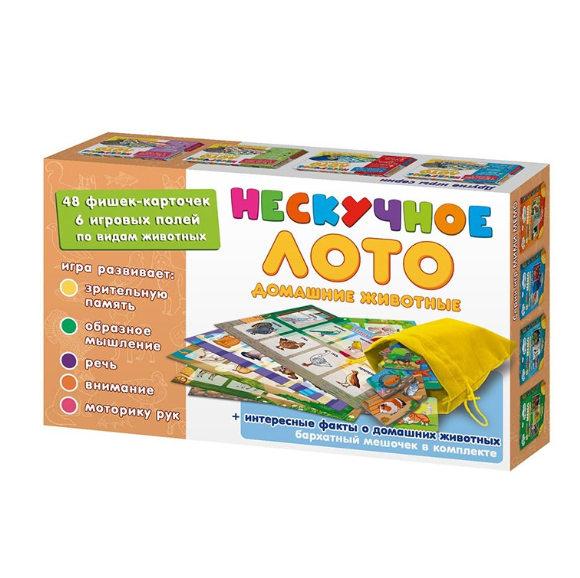  Лото Нескучное Домашние животные 8233 711-468