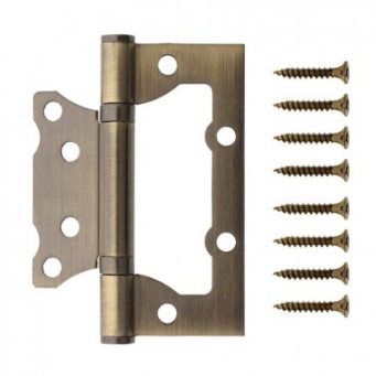 Петля без врезки 100*75-B2-AB античн.бронза Code Deco