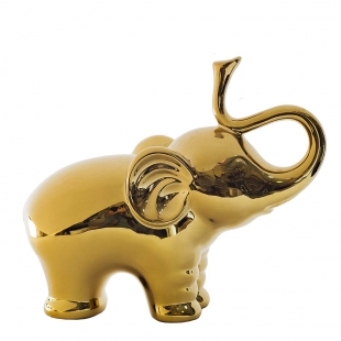  Статуэтка Слон золотая 25,5х9х21см 10K9115A GARDA DECOR