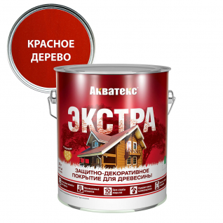  Защитно-декоративное покрытие Акватекс-Экстра Красн. дерево 2,7л арт.18169 Рогнеда