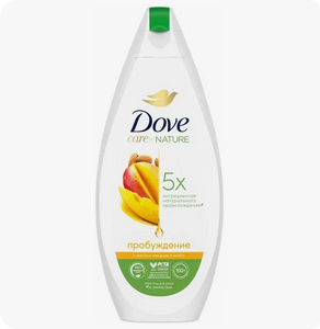  Гель для душа 250мл Dove Манго/миндаль