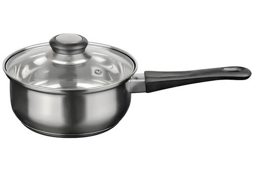  Ковш нерж 1,4л d16см с крышкой стекло RW1201-LQ-16S Astell