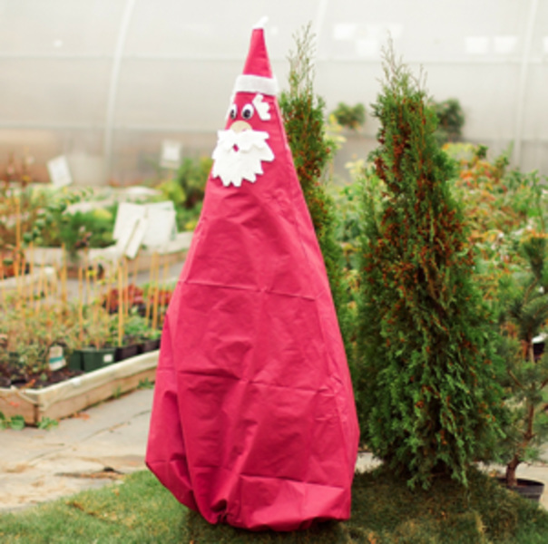  Укрытие для растений Дед мороз выс.1м 10026