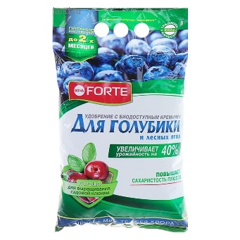  Удобрение для голубики и лесных ягод 2,5кг с цеолитом Bona Forte (у10)