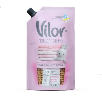  Гель для стирки 1л Детский 15540 Vilor